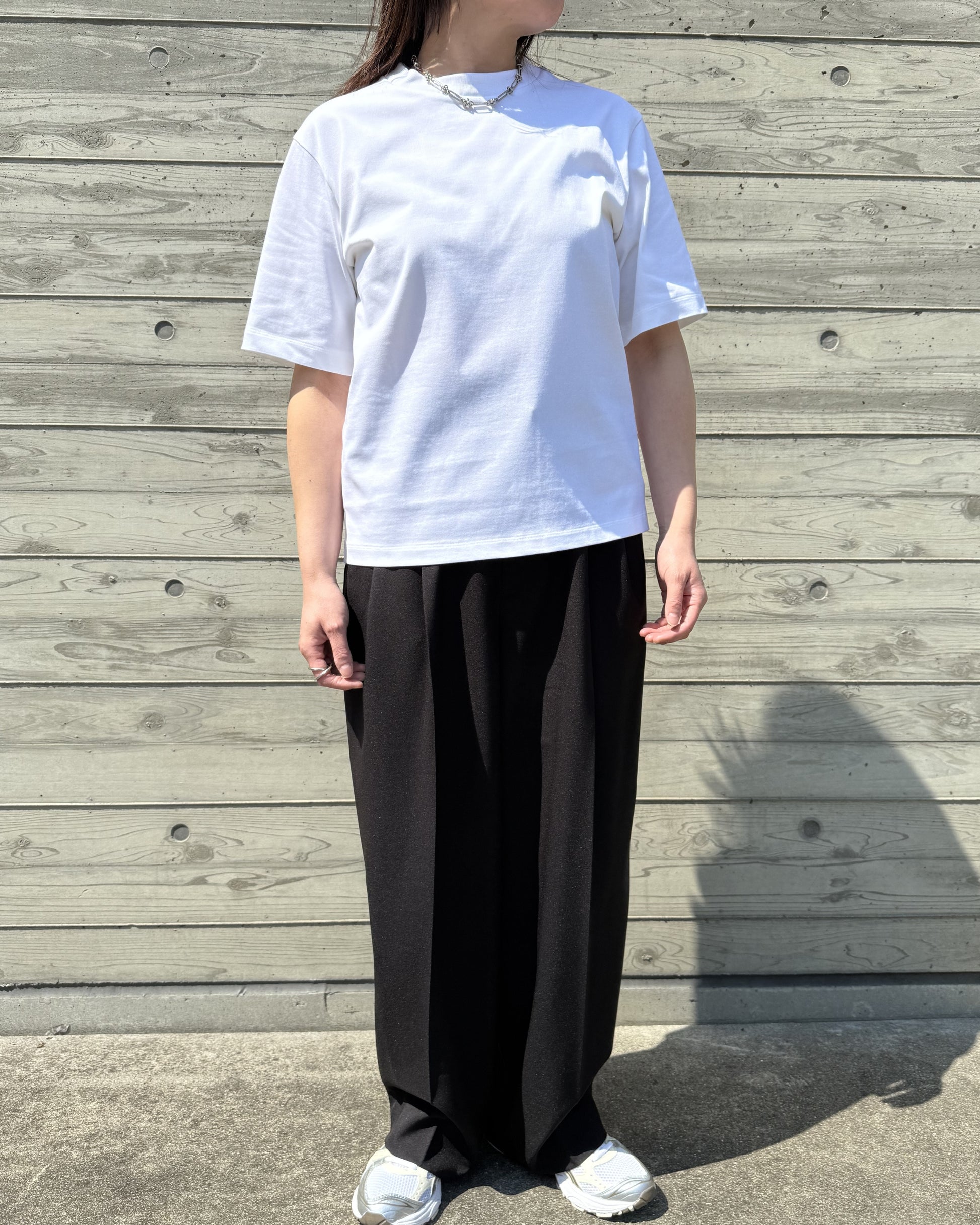 接触冷感＆ＵＶカット！二の腕を隠せる綿１００％の日本製Tシャツ♪