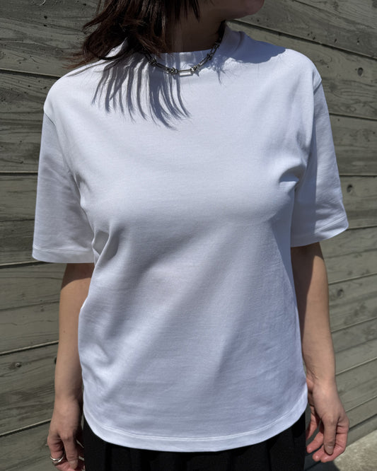 接触冷感＆ＵＶカット！二の腕を隠せる綿１００％の日本製Tシャツ♪