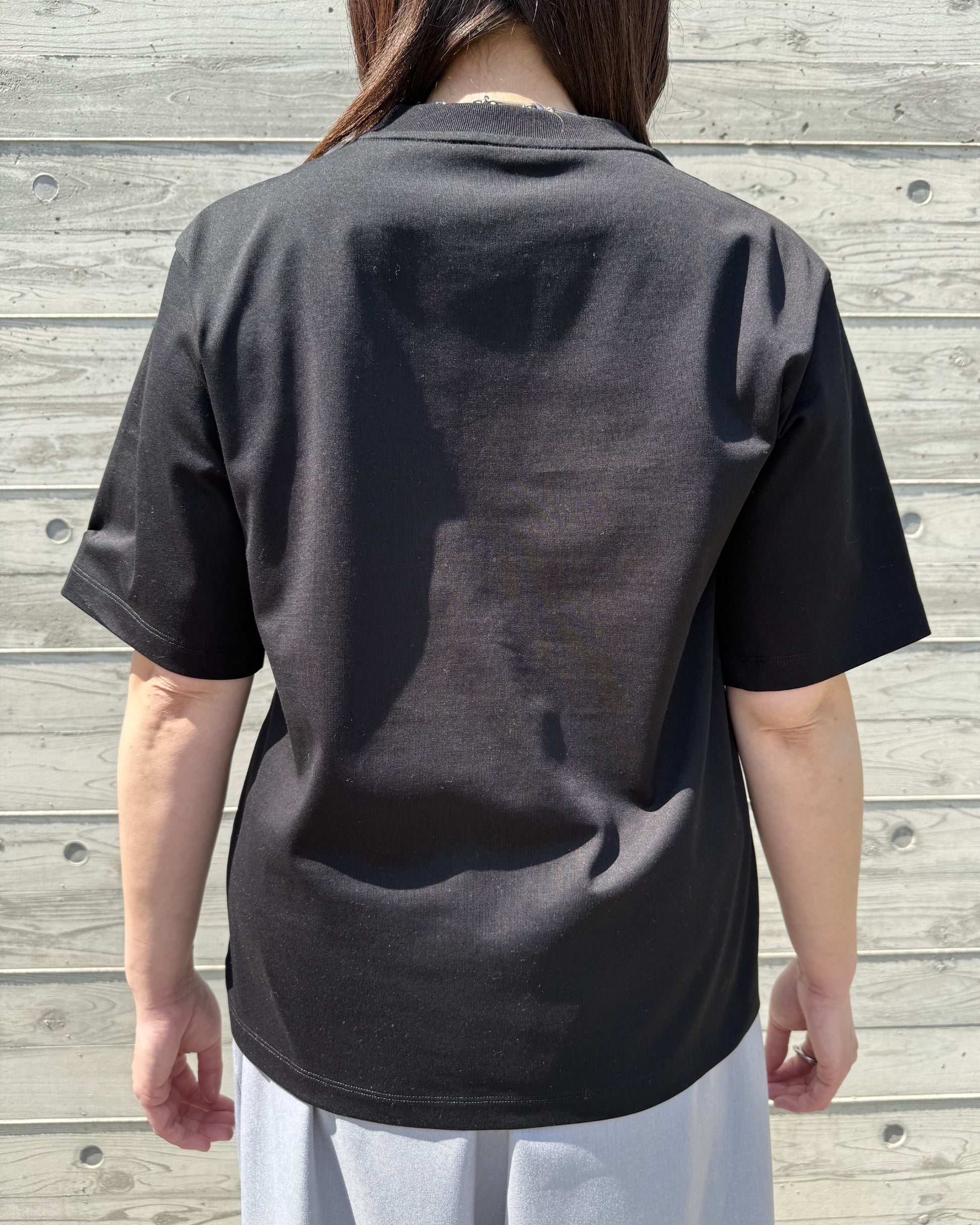 接触冷感＆ＵＶカット！二の腕を隠せる綿１００％の日本製Tシャツ♪